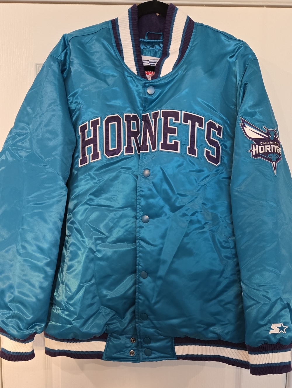 STARTER Charlotte Hornets Classic Jacket 2XL Mens